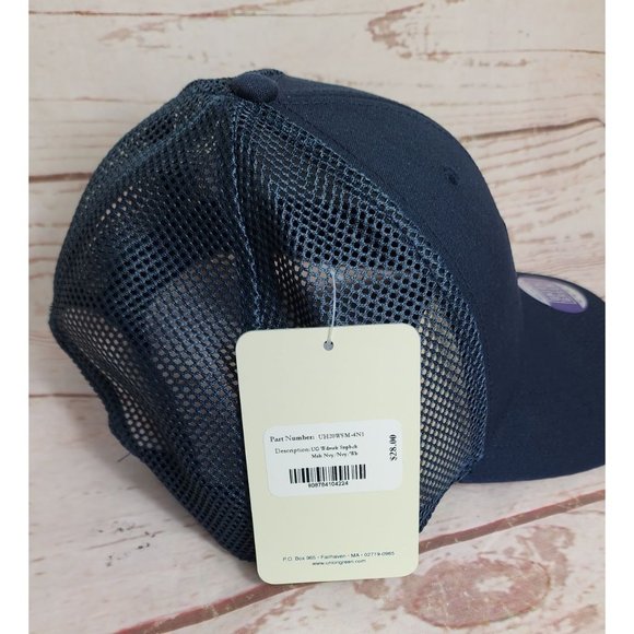 Union Green UG Navy/Navy Mesh Back Adjustable Snapback Hat - Join the Union! - Picture 5 of 16